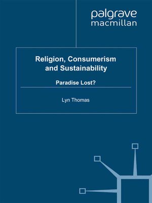cover image of Religion, Consumerism and Sustainability